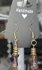 Purple Deco Handmade Jewelry Earrings Set by North Star Jewelry and More