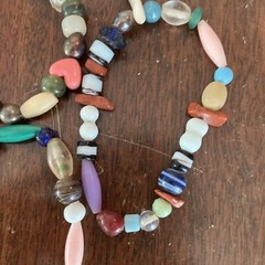 Glass Beaded Bracelet!!! Maybe Native American! FROM STORAGE UNIT!🔥