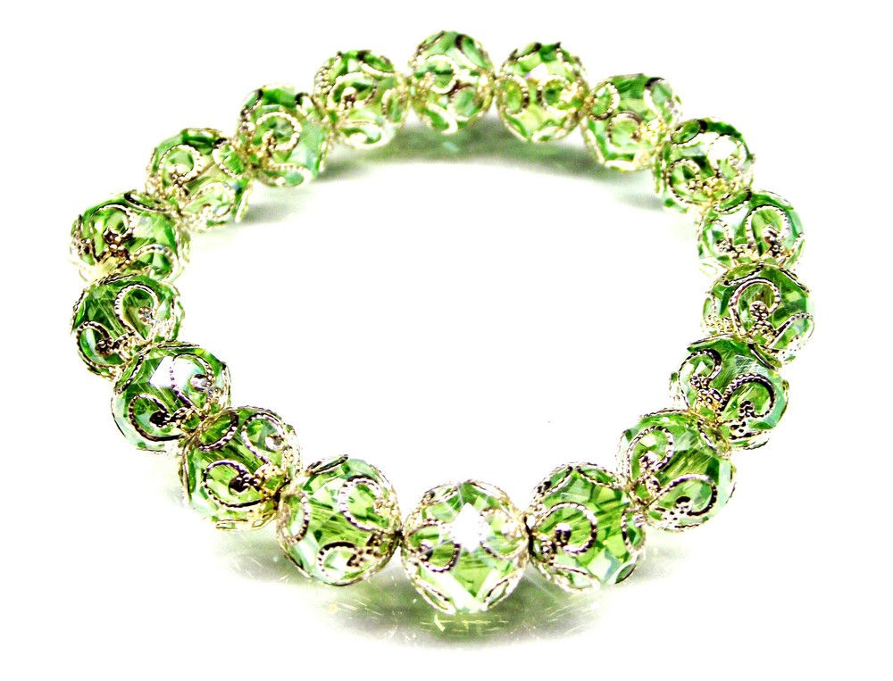 Xmas Jewellery Christmas Bracelet Handcrafted Clasp Misc Gemstones Beautiful +FP