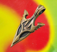 Odin Gungnir Spear Necklace, Viking Allfather Warrior Amulet, Spearhead Pendant