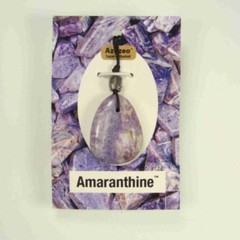 1.0″/27mm AZOZEO™ Amaranthine CORDED (freeform) Pendant #325