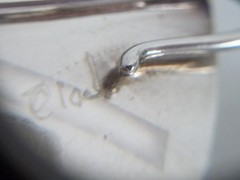 TABRA STERLING SILVER AGATE Connector CHARM Signed