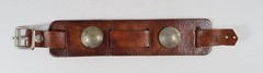 Buffalo Nickels Leather Bracelet