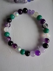 4 Piece Homemade Bead Braclets