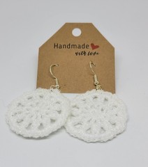 Handmade Crotchet Earrings Dangle Earrings