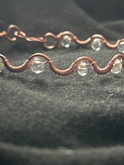 handmade copper cuff bracelet
