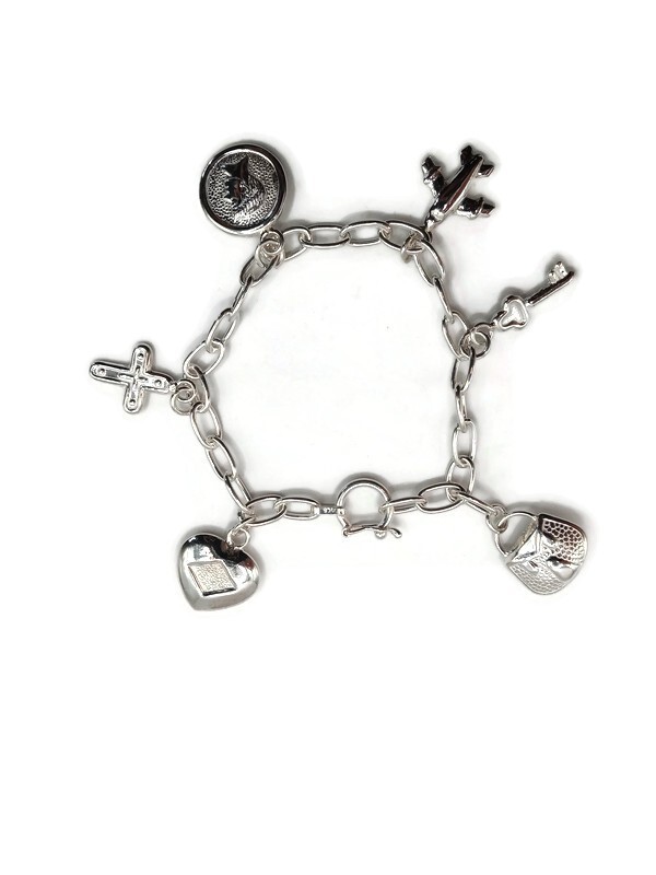 Handmade Peruvian 950 Sterling Silver Unisex Good Luck Bracelet