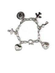Handmade Peruvian 950 Sterling Silver Unisex Good Luck Bracelet