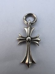 Chrome Hearts Small Cross Silver .925 Pendant Authentic