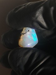 Natural Crystal Opal Tumble Pendant