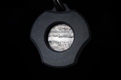 JK Design ARC Reactor Pendant One-Off Zirconium White Timascus Crystal Zircuti