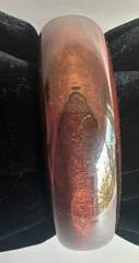 Cypress Handcrafted By Huppke Wood Enameled Bangle Bracelet