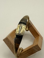 Handcrafted African Berber Moroccan Gold Color Bracelet Ethnic Tuareg Jewelry