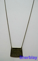 VTG Daphne Lorna Jewelry Handmade in Montana Black Bear Boy Necklace 16″ – 19″