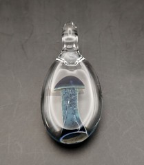Glass Mushroom Pendant – Made by Subconscious Design – USA