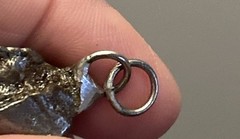 campo del cielo meteorite Huge 3-D Abstract Pendant