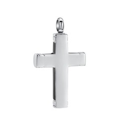 Cross Urn Necklace for Ashe Stainless Steel Urn Cremation Jewelry for Human /Pet