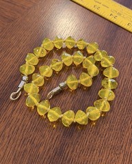 Fabulous Chunky Art Glass Necklace. Hand Made One Of A Kind