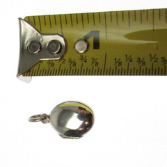 Danecraft Sterling Silver Handmade in Thailand Oval Locket Necklace Pendant