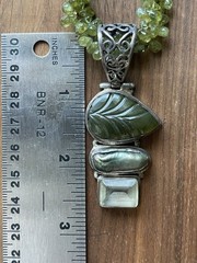 Sterling and semiprecious stones Necklace