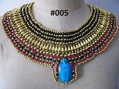 Egyptian Queen Cleopatra style Pharaoh’s Necklace/Collar/Haloween.