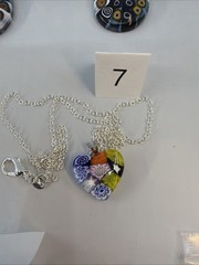 Murano Glass Pendant Necklace Italy Millefiori Murrine Art Glass Choice MS03
