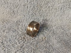 2002 Kennedy Half Dollars size 11 coin ring handmade mixed metals (A)
