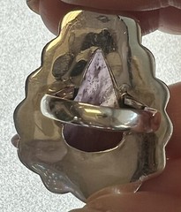 Sterling Silver Ametrine Artisan Handmade Ring 9