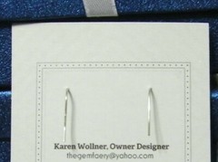 GF Sterling Silver PERUVIAN OPAL Teardrop Gemstone Earrings #2498…Handmade USA
