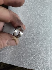 Genuine Handcrafted By Me United States Quarter Coin Ring Random, Size 8.