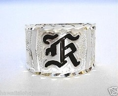 15MM BH SOLID 925 STER SILVER CUSTOM-MADE PERSONALIZED HAWAIIAN HEIRLOOM RING