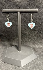 Anti-Valentine’s Day Earrings