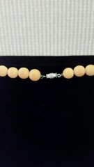 New 34 IN.WOODEN SAFARI NECKLACE