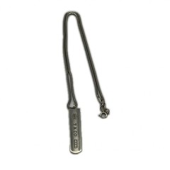 TIFFANY&Co. Narrow Bar Necklace SV925Necklace Silver Silver-