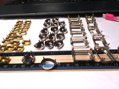 Jewelry Findings: Rhinestone and Cabochon Settings Different Sizes 11-01-2020
