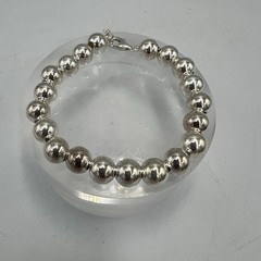 SILPADA Sterling Silver 10mm Ball Bead .925 Bracelet 7″ 34g