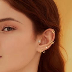 Wgoud 12 Pairs Hypoallergenic Surgical Steel Earrings for Sensitive Ears Wate…