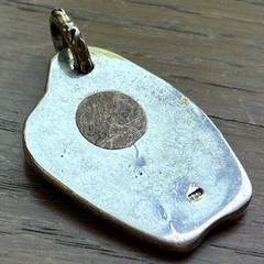 925 Sterling Silver Eagle And Sun Pendant Top
