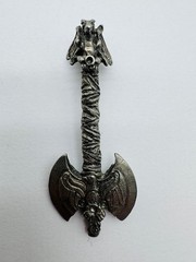 Gallo Pewter Viking Axe Pendant 3.5in Handcrafted Unique Design