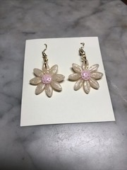 Handmade Polymer Clay Glitter Earrings