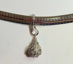 NEW 9x23mm INTERCHANGEABLE Pendant Hanger SLIDE Pearl Enhancer Stainless Steel