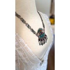 Collector MATL Style Statement Necklace TA-35 AA Dual Construction (130 Grams)