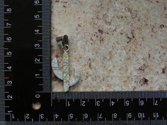 Saguaro Sterling Silver DOUBLE Sided Pendant Gemstone Tiger’s Onyx & Opal E43