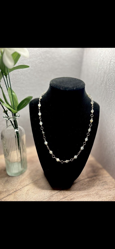 Handmade Glass Beaded Necklace- Nickel Free
