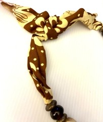 Elewana Africa Shanga Handmade Choker Beaded With Scarf New With Tag Vtg