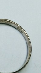 LOVELY UNTREATED NATURAL PERIDOT IN STERLING SILVER.925 RINGS SIZES 7.25-7.5,7-5