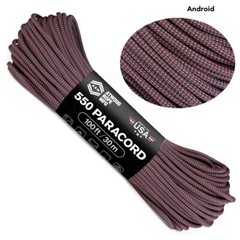 Colour Changing ATWOOD USA Paracord 550 Type III 7Strand 4mm AUTHENTIC small qty