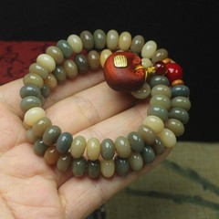 Tibetan Mala Beads Bodhi Seed Prayer Bead Bracelet for Women—Amulet and Gift