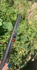 hand made wire gem rings, any color, any ring size