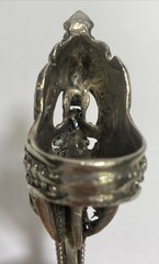 RARE Axel Stocks Large Claw Ring Size 8 -1980’s!!